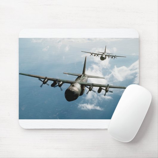 Tapis De Souris Avions militaires AC-130 (Avec souris)