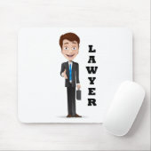Tapis De Souris "Avocat " (Avec souris)
