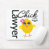 Tapis De Souris Avocat Chick (Avec souris)