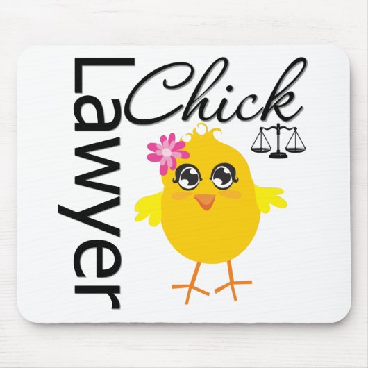 Tapis De Souris Avocat Chick (Devant)
