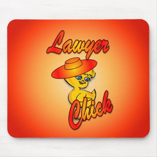 Tapis De Souris Avocat Chick #5 (Devant)