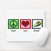 Tapis De Souris Avocat d'amour de paix (Avec souris)