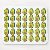 Tapis de souris Avocat Mignon - Accessoire de bure (Devant)
