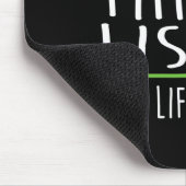 Tapis De Souris Avoir le temps d'écouter la stigmatisation de sens (Coin)