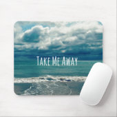 Tapis De Souris Away Me Away Beach Devis (Avec souris)