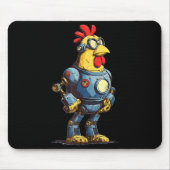 Tapis De Souris Awesome Chicken Robot For Future Animals Lovers (Devant)