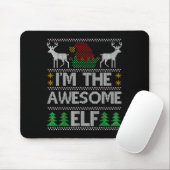 Tapis De Souris Awesome Elf Matching Family Group Christmas Party (Avec souris)