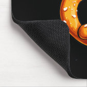 Tapis De Souris Awesome Festive Pretzel With Santa Claus Hat Costu (Coin)