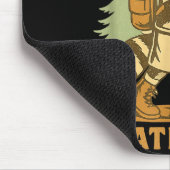 Tapis De Souris Awesome Keewaydin State Park, Ny Hiking Racoon Hik (Coin)