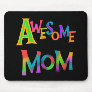 Tapis De Souris Awesome Maman T-shirts et cadeaux