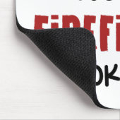 Tapis De Souris Awesome pompier Funny pompier (Coin)