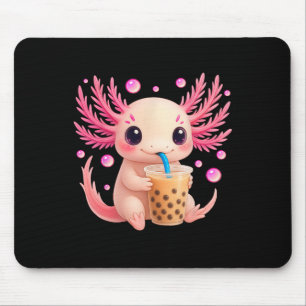 Tapis De Souris Axolotl Bubble Bo Tea Anime Cute Kawaii Filles Ado