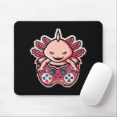 Tapis De Souris Axolotl Jeu Enfants Garçons Filles Anime Jeu Vidéo (Avec souris)