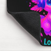 Tapis De Souris Axolotl Just A Girl Who Loves K-p  (Coin)