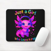 Tapis De Souris Axolotl Just A Girl Who Loves K-p  (Avec souris)