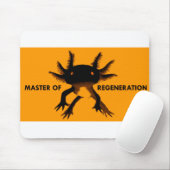 Tapis De Souris Axolotl orange (Avec souris)