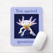 Tapis De Souris Axolotl Salamander Amphibian (Avec souris)
