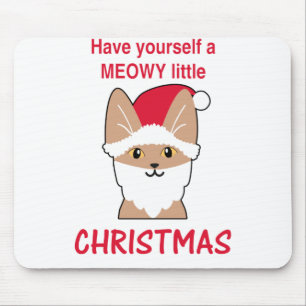Tapis De Souris Ayez-Vous Un Petit Noël De Meowty
