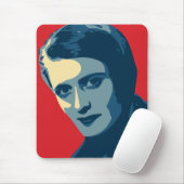 Tapis De Souris Ayn Rand - gesticulé : OHP Mousepad (Avec souris)
