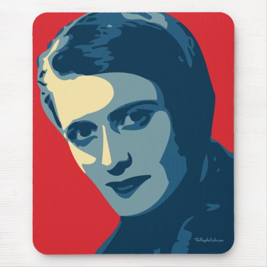 Tapis De Souris Ayn Rand - gesticulé : OHP Mousepad (Devant)