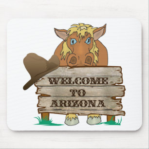 Tapis De Souris AZ- Bienvenue à l'Arizona Horse