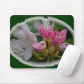 Tapis De Souris Azalées roses délicates (Avec souris)
