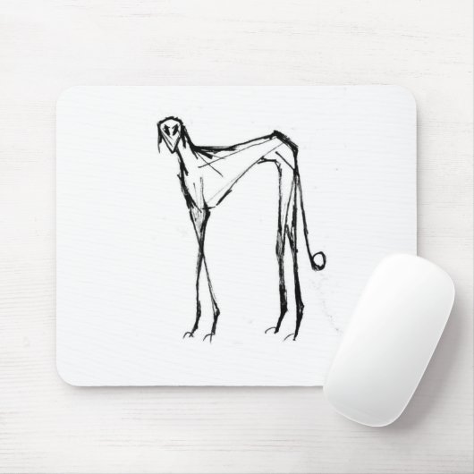 Tapis De Souris Azawakh Mousepad 2 par David Moore (Avec souris)