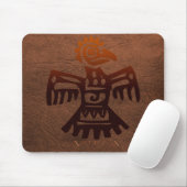 Tapis De Souris AZTEC Bird Spirit Amaranth Art mexicain Mousepad (Avec souris)