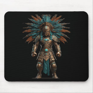 Tapis De Souris Aztec Guerrier Mexicain Pride de boxe