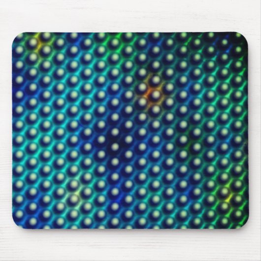 Tapis De Souris Azul esverdeado com 'esferas em relevo' (Devant)