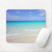 Tapis De Souris Azure Blue Caribbean Tropical Beach (Avec souris)