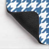 Tapis De Souris Azure Elegant Houndstooth (Coin)