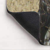 Tapis De Souris B36 Buse ferrugineuse dans un champ de blé (Coin)