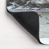 Tapis De Souris B7 Oies canadiennes en vol (Coin)