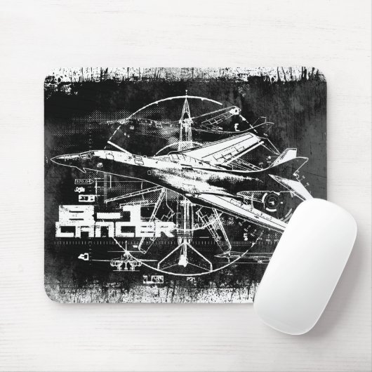 Tapis De Souris B-1 Lancer Mousepad (Avec souris)