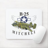 Tapis De Souris B-25 Mitchell (Avec souris)