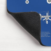 Tapis De Souris B-25B Mitchell Doolittle - Plan d'avion ABD (Coin)