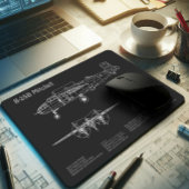 Tapis De Souris B-25B Mitchell Doolittle - Plan directeur de l'avi