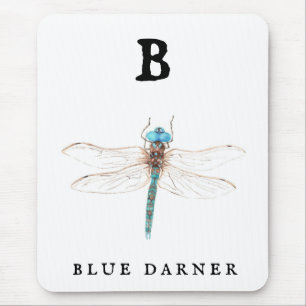 Tapis De Souris "B" Blue Darner 
