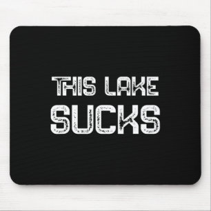 Tapis De Souris B Crappie Poisson Lure Dire Drôle Pêche Ce Lac