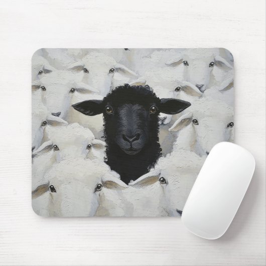 Tapis De Souris Baa-tle d'Individualité (Avec souris)