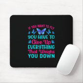 Tapis De Souris Babfly | If You Want To Fly (Avec souris)