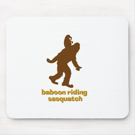 Tapis De Souris Baboon Riding (Devant)