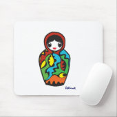 Tapis De Souris Babushka - Matryoshka (Avec souris)