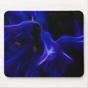 Tapis De Souris Baby bell bleu abstrait pavé de souris