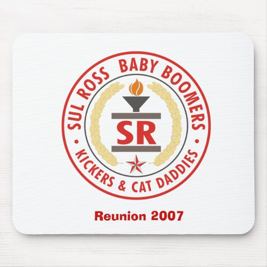 Tapis De Souris Baby boomers de Sul Ross (Devant)