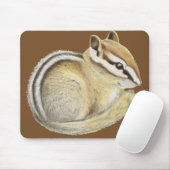 Tapis De Souris Baby Chipmunk (Avec souris)