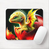 Tapis De Souris Baby Dragon (Avec souris)