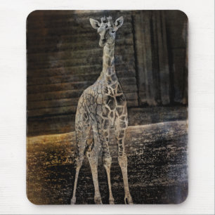 Tapis De Souris Baby Giraffe