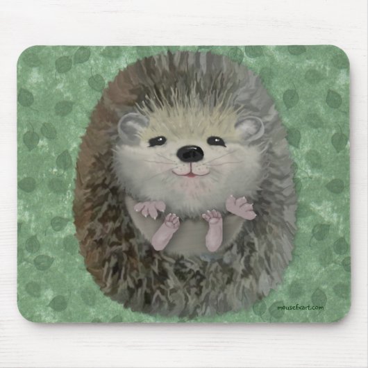 Tapis De Souris Baby Hedgehog Mousepad (Devant)